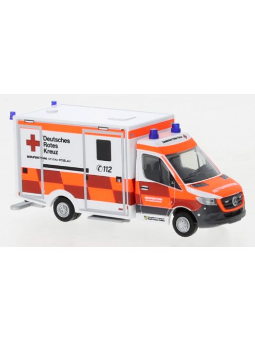 Rietze - Wietmarscher Ambulanzfahrzeuge RTW, 2018, DRK Dessau-Rosslau, 1:87