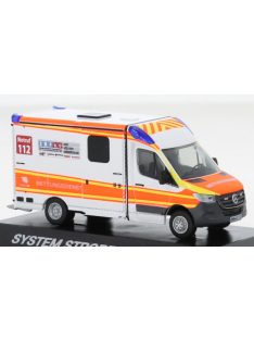   Rietze - System Strobel RTW, 2018, ZRF Rettungsdienst Saarland, 1:87