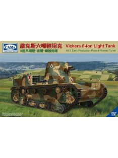   Riich Models - Vickers 6-Ton Light Tank (Alt B Early Production-Poland-Riveted Turret