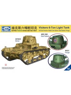   Riich Models - Vickers 6-Ton Light Tank Alt B Early Production-Welded Turret(Bol