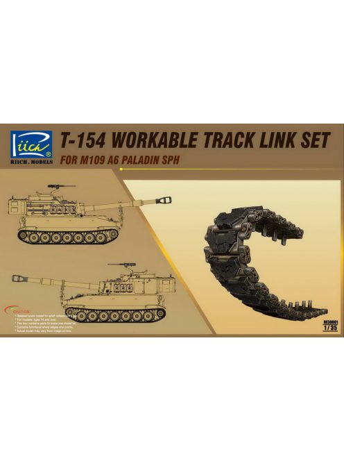 Riich Models - T-154 Workable Track set for M109A6 SPH