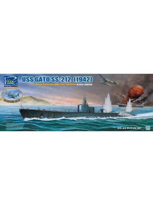 Riich Models - USS Gato SS-212 Fleet Submarine 1942