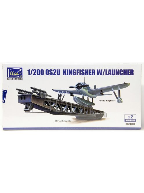 Riich Models - OS2U-3 Kingfisher w/Launcher(ModelKitsX2