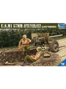   Riich Models - U.S.M1 57mm Anti-tank Gun on M2 carriage Late Version