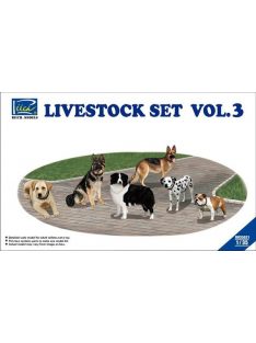 Riich Models - Livestock Set Vol.3 (six dogs)