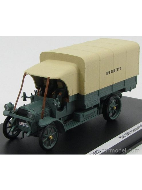 Rio-Models - Fiat 18Bl Truck Telonato Esercito Italiano 1915 - 100Th Anniversary La Grande Guerra Military Green