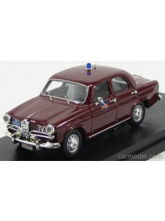   Rio-Models - Alfa Romeo Giulietta 50Th Anniversary Polizia Autostradale Autostrada Del Sole 1964-2014 Bordeaux