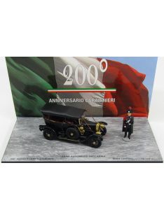   Rio-Models - Fiat Zero 200Th Anniversary Carabinieri With 2 Figures 1906 Black