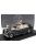 Rio-Models - MERCEDES BENZ 300D LIMOUSINE SEMICONVERTIBLE 1960 - WITH DRIVER AND POPE FIGURE - PAPA GIOVANNI XXIII BLACK