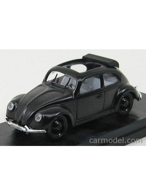 Rio-Models - Volkswagen Beetle Kdf Standard Limousine Open Roof 1939 Black