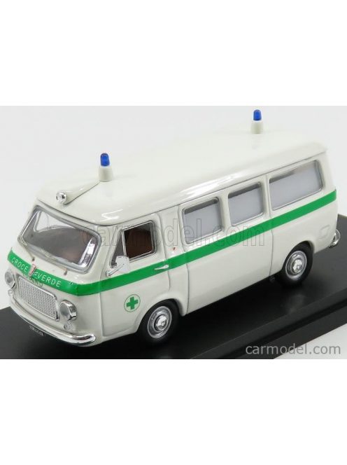 Rio-Models - Fiat 238 Ambulanza Croce Verde Lugano - Svizzera White Green