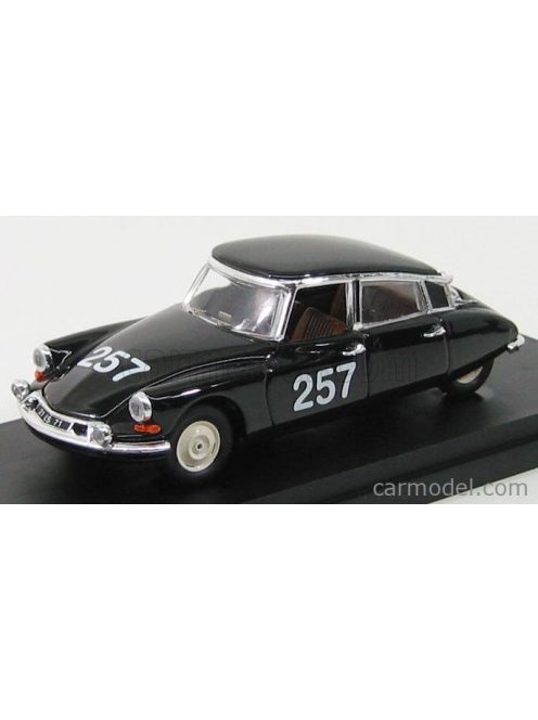 Rio-Models - Citroen Ds19 N 257 Mille Miglia 1957 About - Bourillot Black