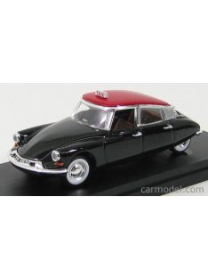 Rio-Models - Citroen Ds19 Taxi De Paris 1963 Black Red