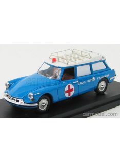   Rio-Models - Citroen Id19 Break Croix Rouge 1958 - Ambulance Bluette White