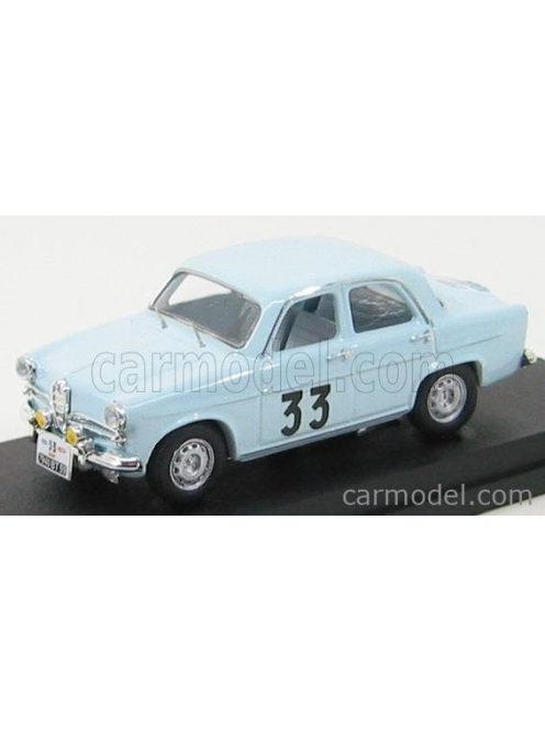 Rio-Models - Alfa Romeo Giulietta 1958 Rally Tour De France N 33 Light Blue