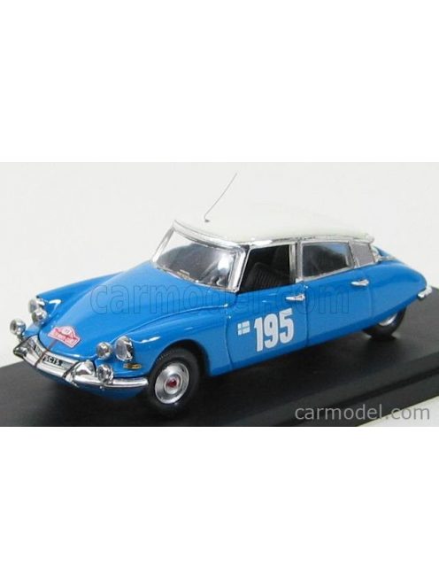 Rio-Models - Citroen Ds21 N 195 Rally Montecarlo 1966 P.Toivonen - E.Mikander Bluette White