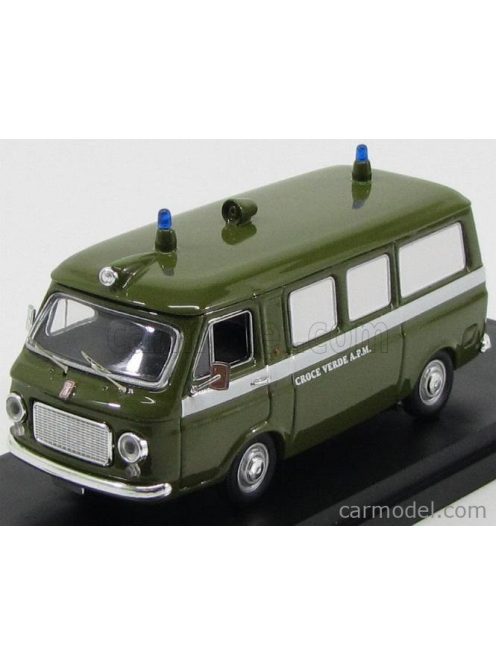 Rio-Models - Fiat 238 Ambulanza Croce Verde A.P.M. Milano 1971 - Ambulance Green