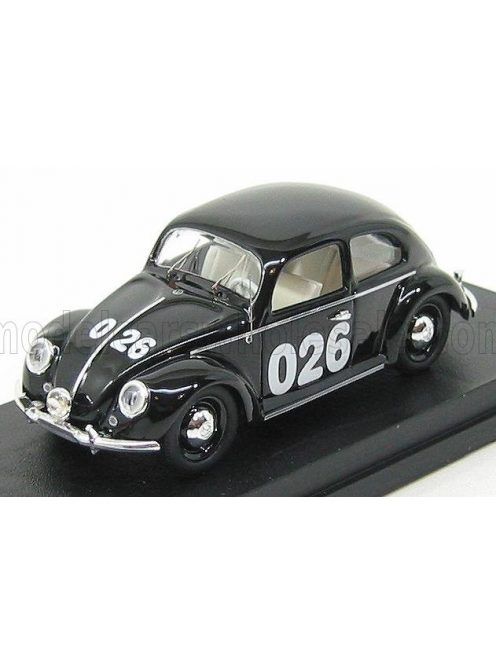 Rio-Models - VOLKSWAGEN 1200 BEETLE N 026 MILLE MIGLIA 1953 BLACK