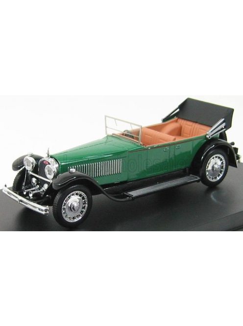 Rio-Models - BUGATTI 41 ROYALE TORPEDO OPEN 1928 GREEN BLACK