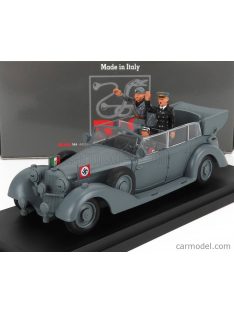   Rio-Models - Mercedes Benz 770K Wehrmacht Mussolini And Hitler Meeting In Germany 1938 Military Grey