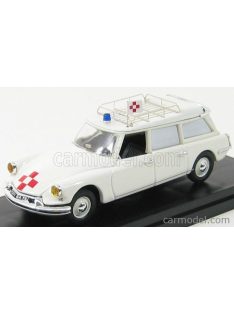   Rio-Models - Citroen Id19 Break Ambulance - Ambulanza 1959 (Tv Series Film L'Amante) White