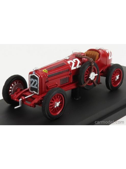 Rio-Models - Alfa Romeo P3 Tipo B N 22 Targa Florio 1935 L.Chiron Red