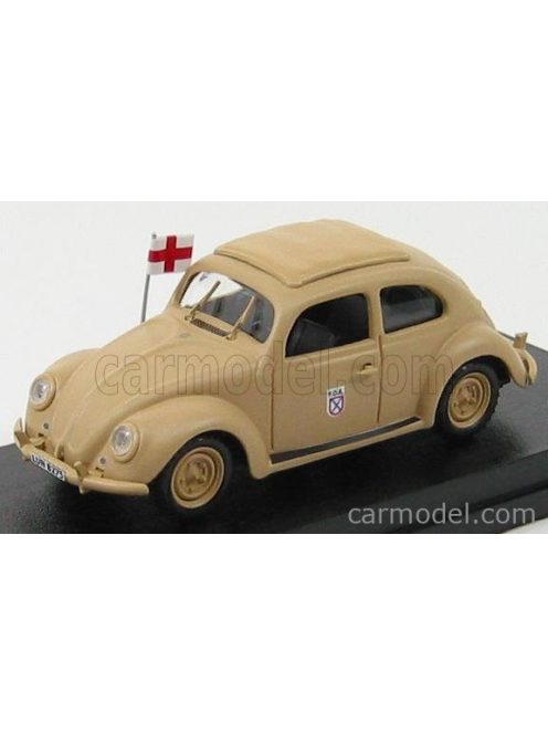 Rio-Models - Volkswagen Beetle Limousine Praga - Poland Army - 1945 Military Sand