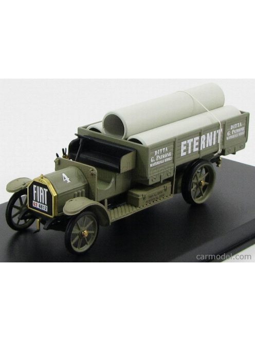 Rio-Models - Fiat 18 Bl Truck Autocarro Impresa Edile - Eternit 1916 Green