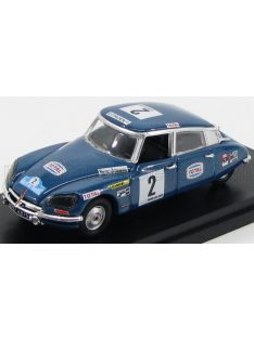   Rio-Models - CITROEN DS21 N 2 4th RALLY MAROCCO 1971 BOB NEIRET - JACQUES TERRAMORSI BLUE