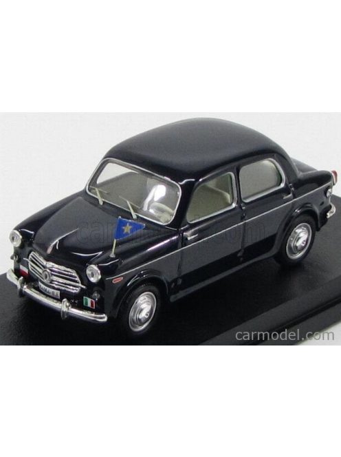 Rio-Models - Fiat 1100 103Tv Esercito Italiano 1955 Auto Del Generale - Military Command Car Black