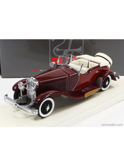 Rio-Models - Isotta Fraschini Torpedo Cabriolet Castagna 1930 Bordeaux Beige