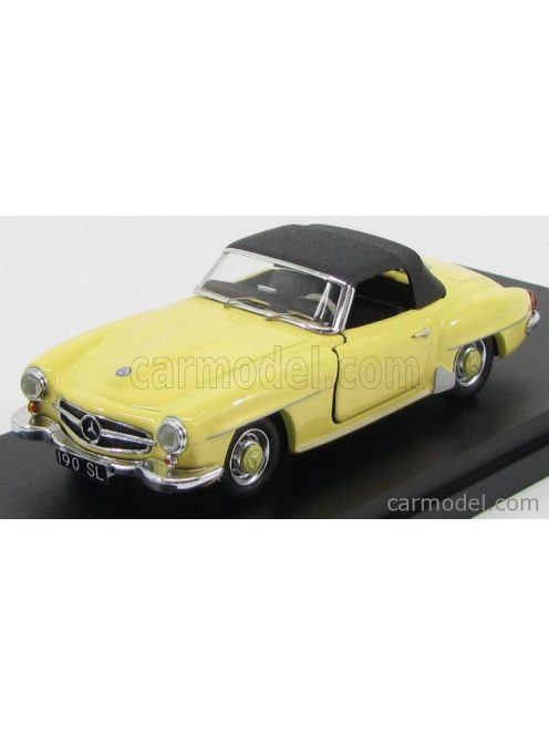 Rio-Models - Mercedes Benz Sl-Class 190Sl (W121) Spider Closed 1955 Cream Black