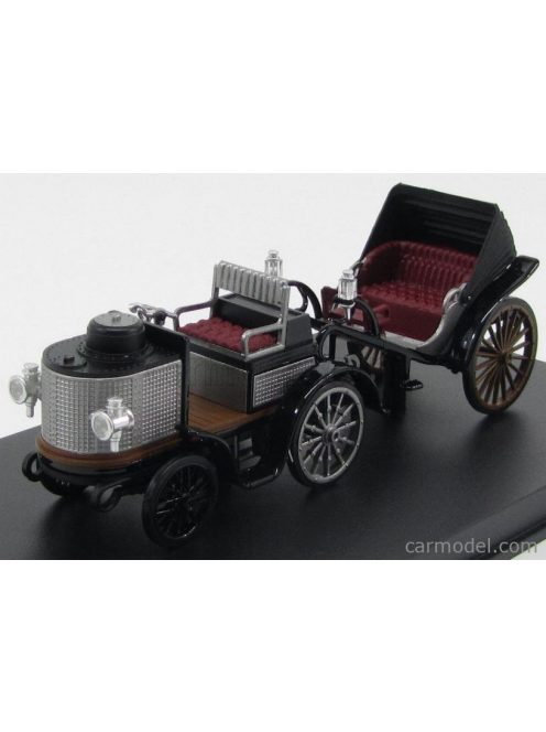 Rio-Models - De Dion Bouton With Trailer 1894 Black Brown