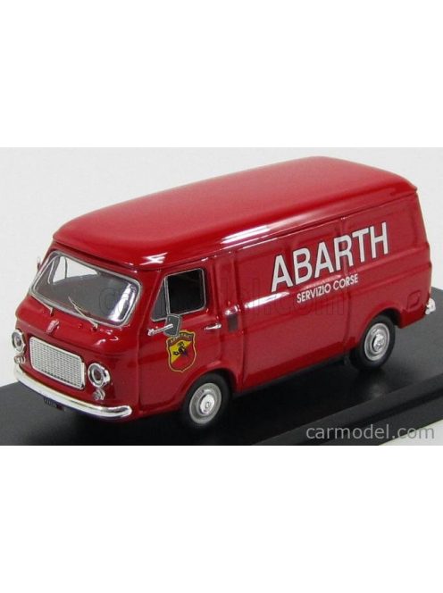 Rio-Models - Fiat 238 Van Abarth Servizio Corse 1970 Red