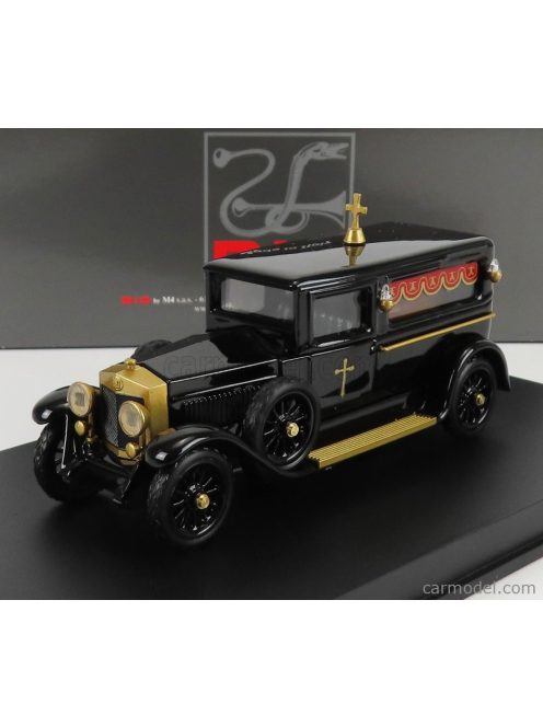 Rio-Models - Fiat 519 Carro Funebre - Hearse - Funeral Car With Coffin 1924 Black