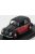 Rio-Models - Volkswagen Beetle Cabriolet Closed Karmann 1949 Red Black