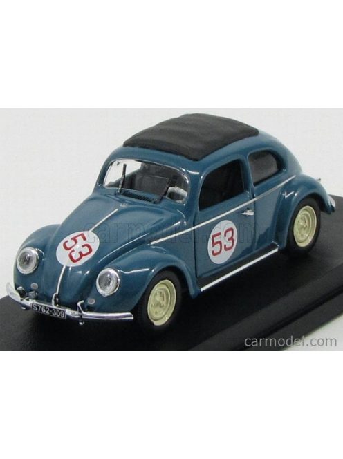 Rio-Models - Volkswagen Beetle N 53 Nurburgring 1954 W.Von Trips Blue