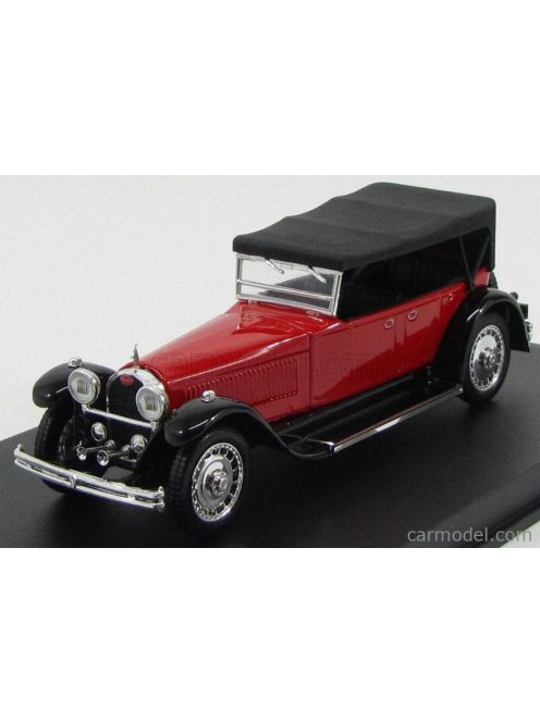 Rio-Models - Bugatti Type 41 Royale Torpedo Cabriolet Closed 1927 Red Black