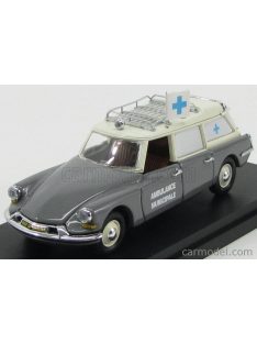   Rio-Models - Citroen Ds19 Break Ambulanza Municipale 1962 - Ambulance 2 Tone Grey