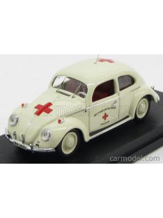   Rio-Models - Volkswagen Beetle Medical Deutsches Ambulance 1955 Ivory