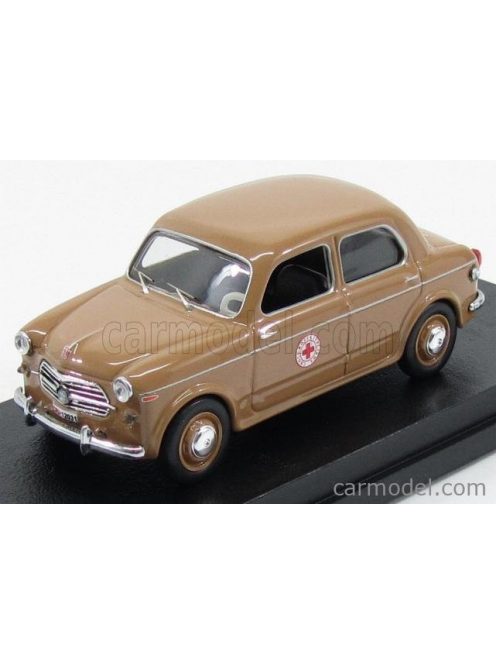 Rio-Models - Fiat 1100/103 Croce Rossa Italiana C.R.I. Ambulanza 1956 Cream