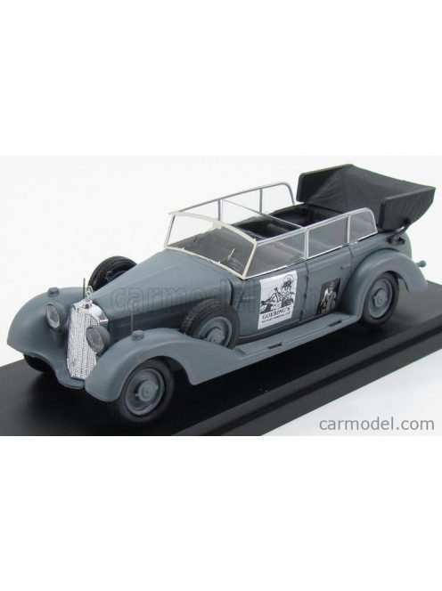 Rio-Models - Mercedes Benz 770K Cabriolet 1936 - Ex Personal Car Hermann Goering Military Grey