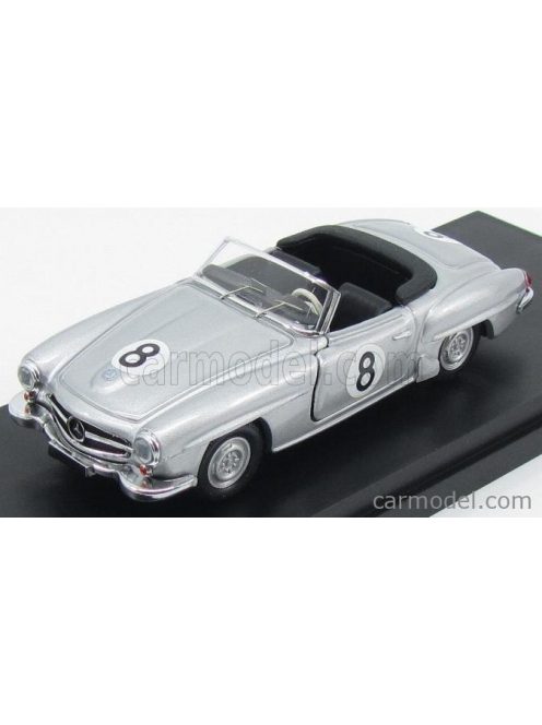 Rio-Models - Mercedes Benz 190Sl Spider N 8 Winner Macau Gp 1956 D.Steane Silver