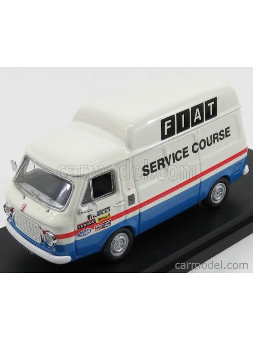 Rio-Models - Fiat 238 Van Assistenza France Fiat Service Course 1971 White Blue