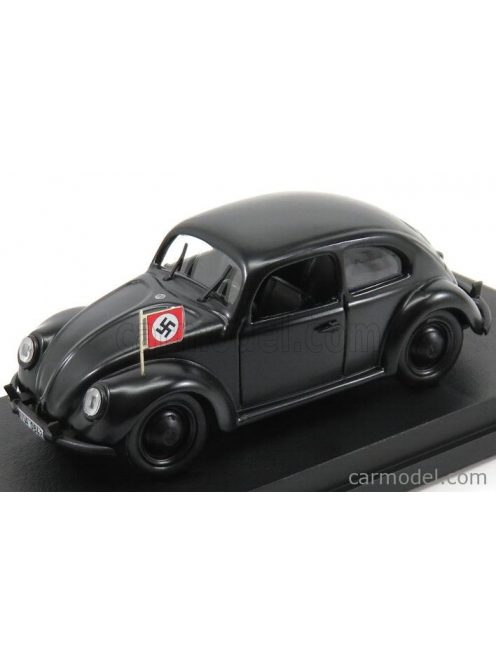 Rio-Models - Volkswagen Beetle Maggiolino Ss Gestapo 1945 Police Military Black