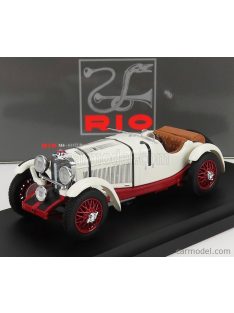   Rio-Models - Mercedes Benz Ssk 7.1L S6 Supercharged Spider Team V.Tatarinoff N 1 2Nd 24H Le Mans 1931 B.Ivanoski - H.Stoffel White Red