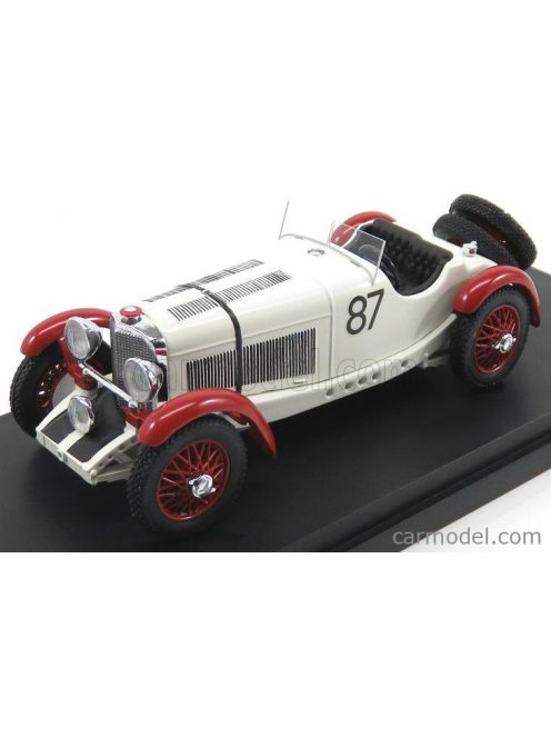 Rio-Models - Mercedes Benz Sskl Spider N 87 Winner Mille Miglia 1931 Rudolf Caracciola White