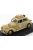 Rio-Models - Fiat 1500 Deutsche Afrika Korps Service 1941 Yellow Military