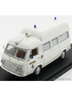   Rio-Models - Fiat 238 Ambulance Tetto Alto Ferrari Fiorano 1972 White