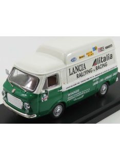   Rio-Models - FIAT 238 VAN TETTO ALTO ASSISTENZA LANCIA CORSE RALLY RACING 1975 WHITE GREEN